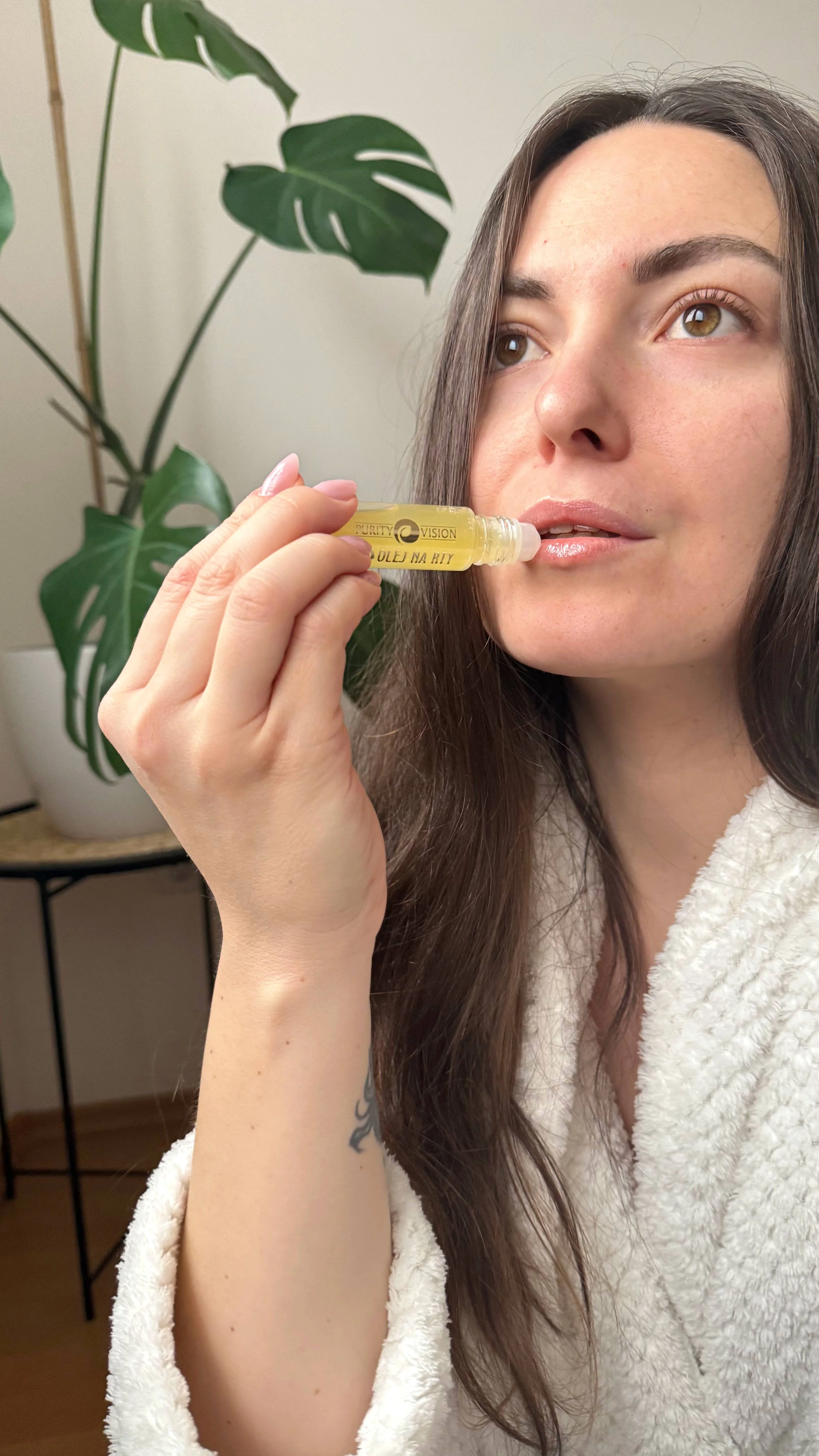 Purity Vision BIO vaníliás ajakolaj (10 ml) - illatos segítség a kiszáradt ajkaknak