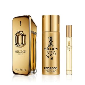 Million Gold Intense 100 ml + EDT MINI 1 Milion 10 ml + dezodor spray férfi parfüm