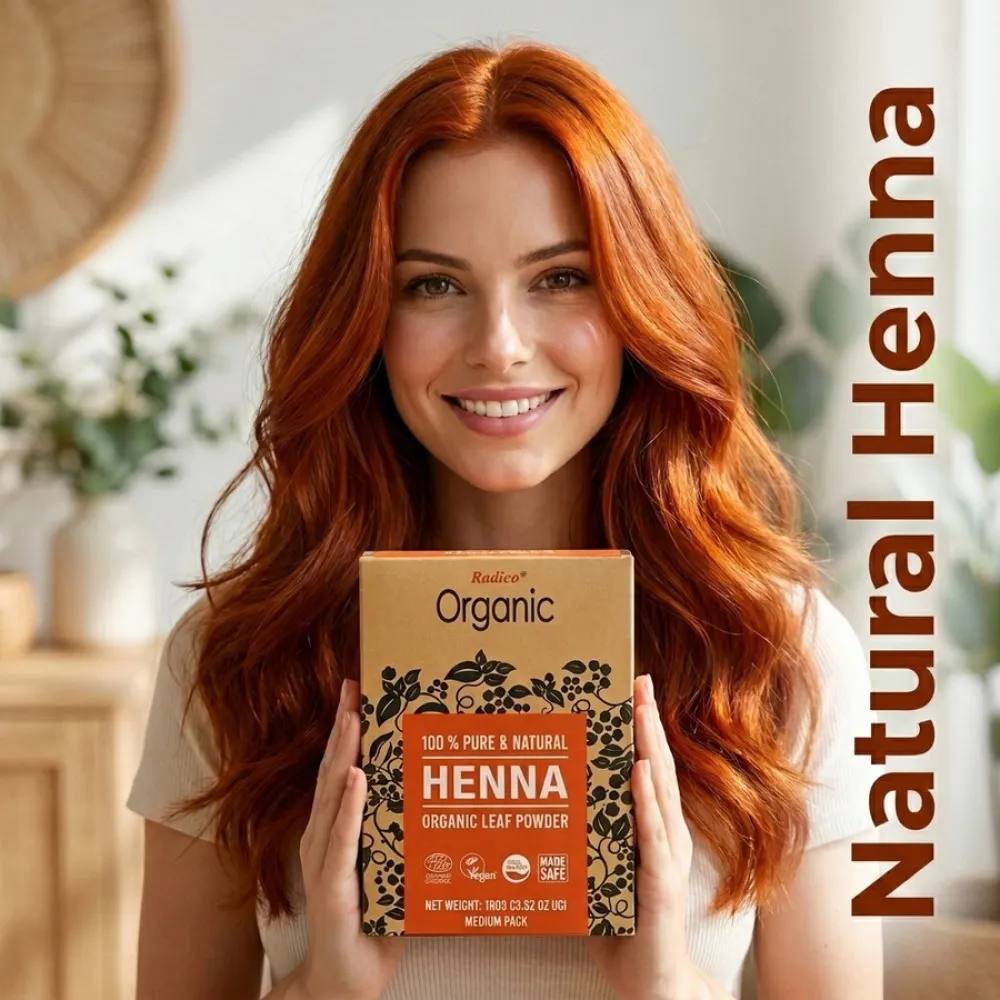 Radico Henna BIO (100 g) - az egészségért, a fényért és az erősségért
