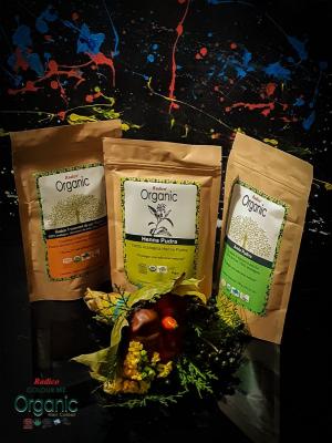 Semleges henna BIO (100 g) - a haj regenerálásához