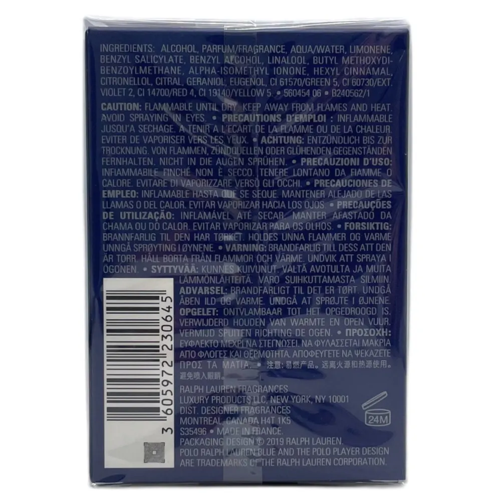 Polo Deep Blue parfüm férfiaknak 40 ml