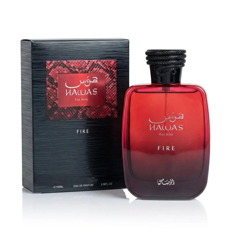 Hawas Fire Eau de Parfum férfiaknak 100 ml