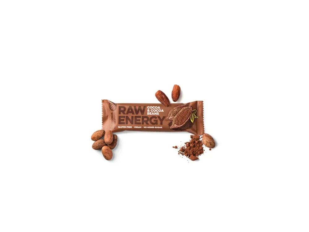 Bombus Raw energy Cocoa beans 50g