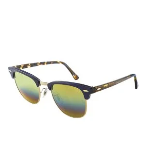 Ray-Ban RB3016F Clubmaster napszemüveg 55x19x145 mm szivárványszínű unisex