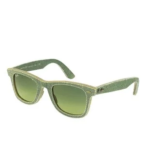 Ray-Ban RB2140 WAYFARER DEMIN napszemüveg 50x22x145 mm zöld unisex