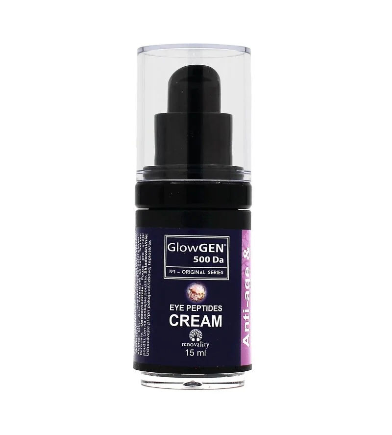GlowGEN 500 Da Eye Peptides Cream szemkrém peptidekkel 15 ml