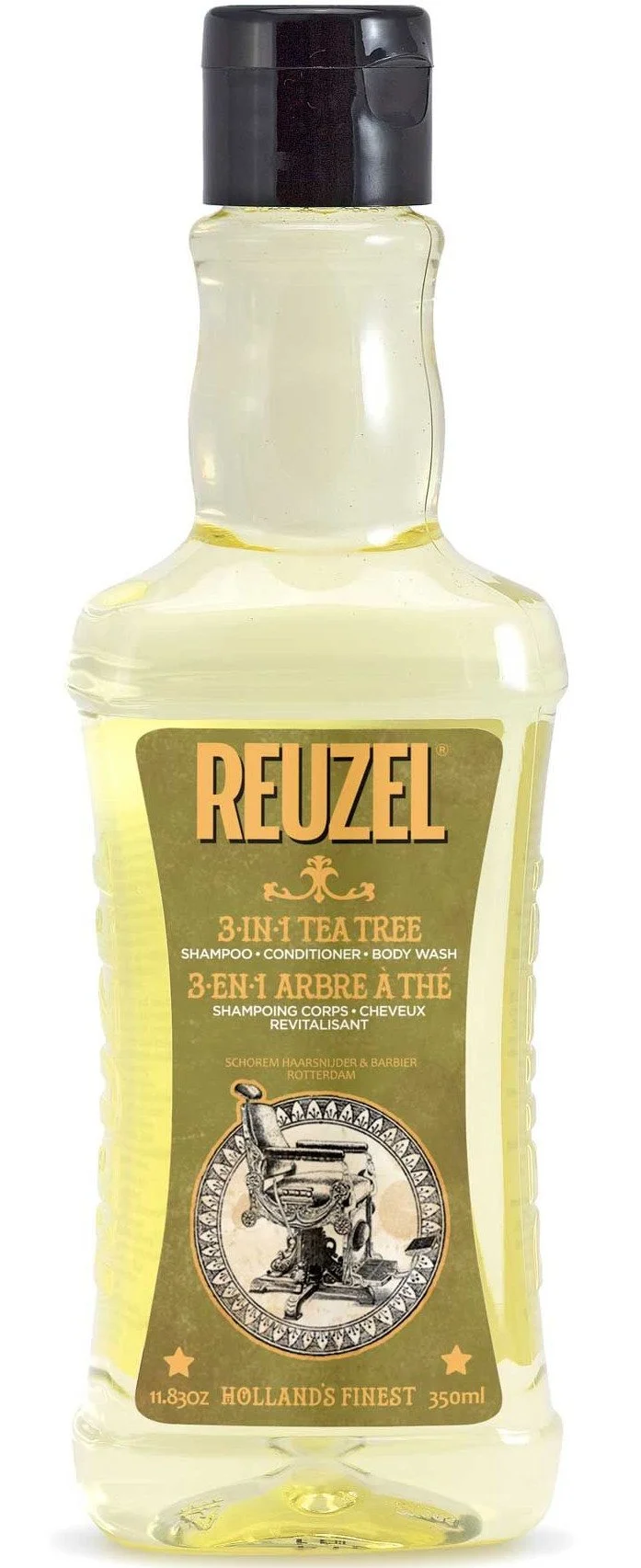 3 az 1-ben Tea Tree sampon-balzsam-tusfürdő férfiaknak 350 ml
