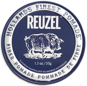 REUZEL Styling Fiber Pomade hajpomádé erős, hosszan tartó tartással és természetes hatással 35 g férfiaknak