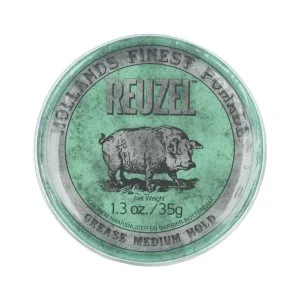 REUZEL Hajformázó zöld zsíros pomádé közepes tartás 35 g