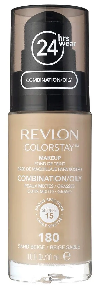 Colorstay Alapozó kombinált és zsíros bőrre 180 Sand Beige 30 ml