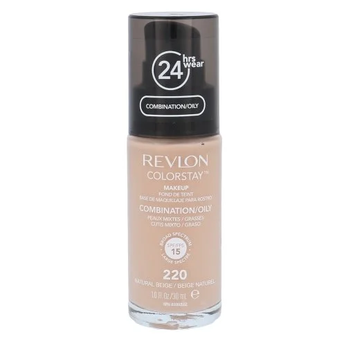 Colorstay Makeup kombinált és zsíros bőrre 220 Natural Beige 30 ml