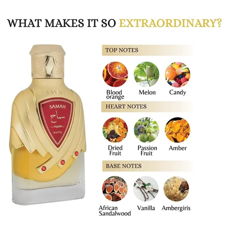 Samah Royale White női parfüm kivonat 100 ml