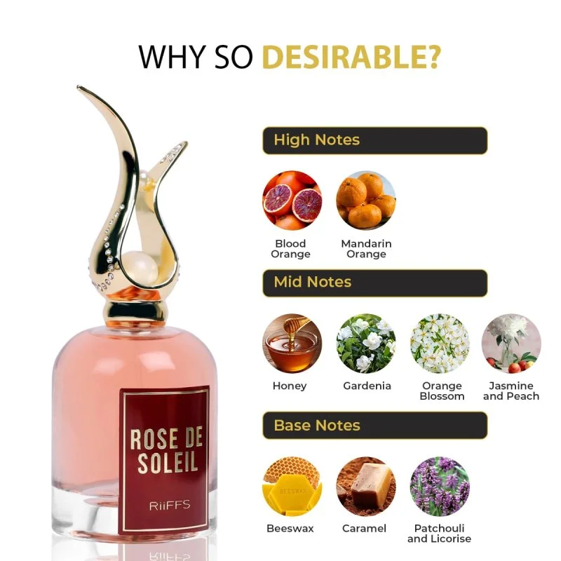 Rose De Soleil Eau de Parfum nőknek 100 ml