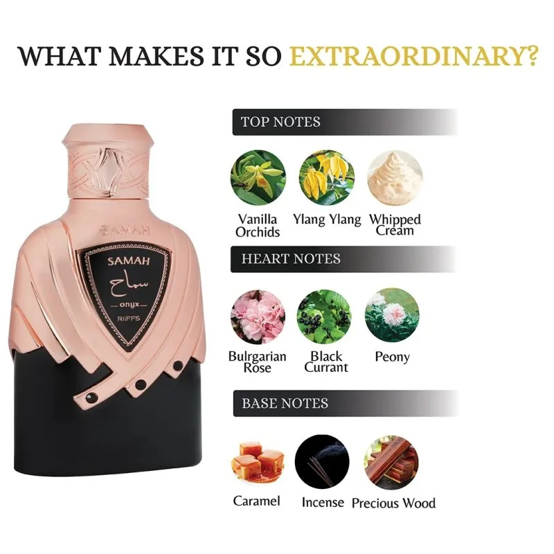 Samah Onyx Black M parfüm kivonat 100 ml