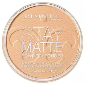 Rimmel Stay Matte préselt púder 14 g - 006 Meleg bézs