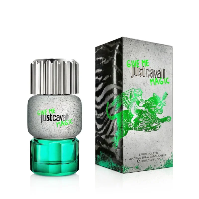 Just Cavalli Give Me Magic for Him eau de toilette férfiaknak 90 ml