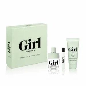Rochas Rochas Girl EDT 100 ml + EDT MINI 7,5 ml + balzám na tělo 100 ml W