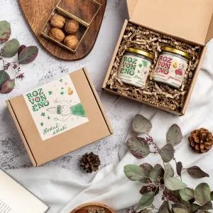 Rozvoněno Sok szerencsét ajándékcsomag - két illatgyertyát tartalmaz