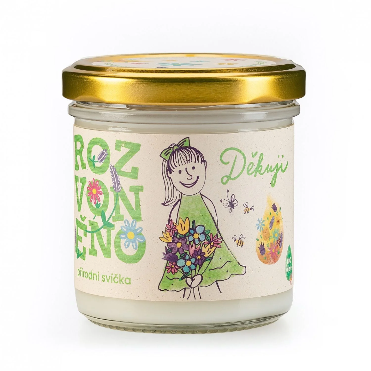 Rozvoněno Illatgyertya - Köszönöm (130 ml) - grapefruittal, lime-mal és bergamottal