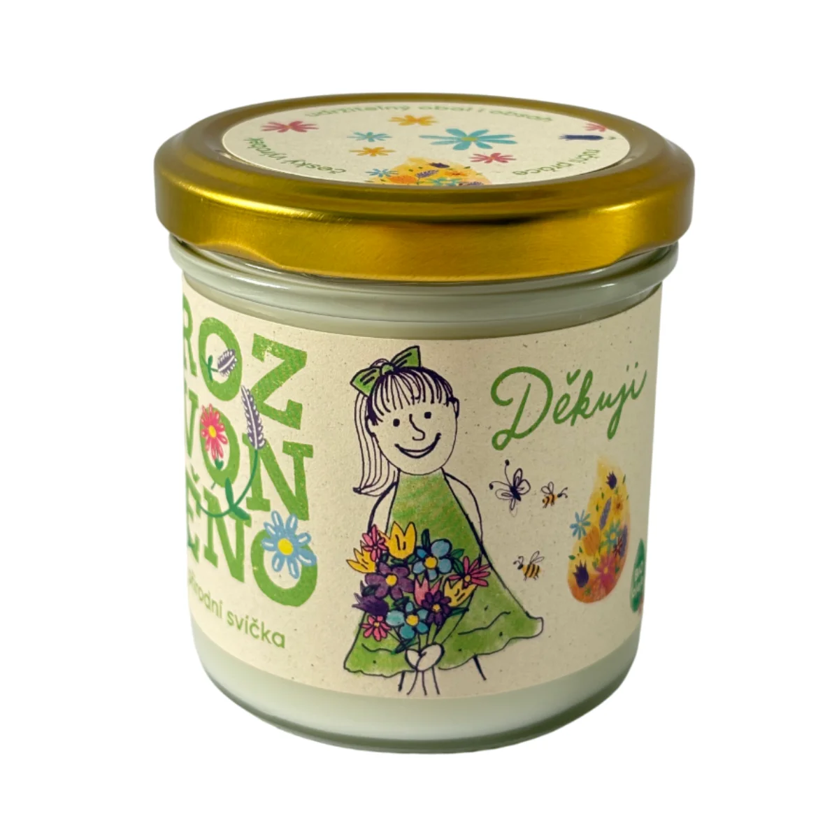 Rozvoněno Illatgyertya - Köszönöm (130 ml) - grapefruittal, lime-mal és bergamottal