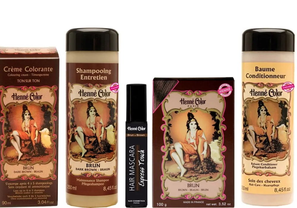Henné Color Sampon 250ml barna