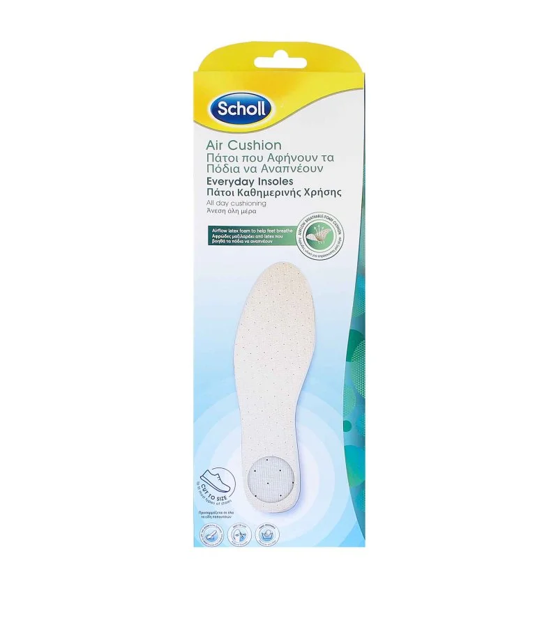 Air Cushion Everyday Insoles talpbetétek airflow latexhabbal 1 pár