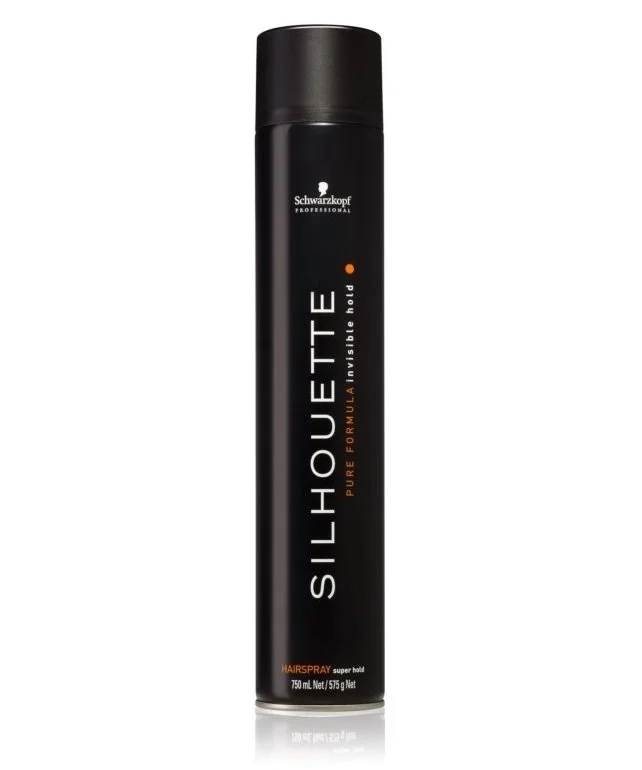 Professional Silhouette Super Hold Spray hajlakk szuper erős tartással 750 ml