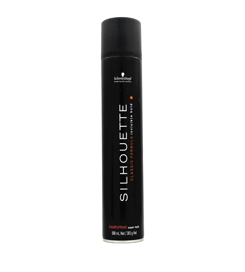 Professional Silhouette Super Hold Spray hajlakk szuper erős fixálással 500 ml