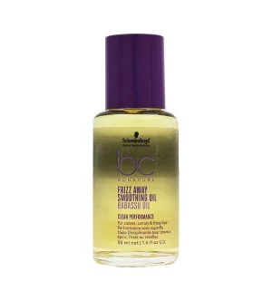 Schwarzkopf BC Frizz Away Smoothing Oil olaj nehezen kezelhető és szöszösödő hajra