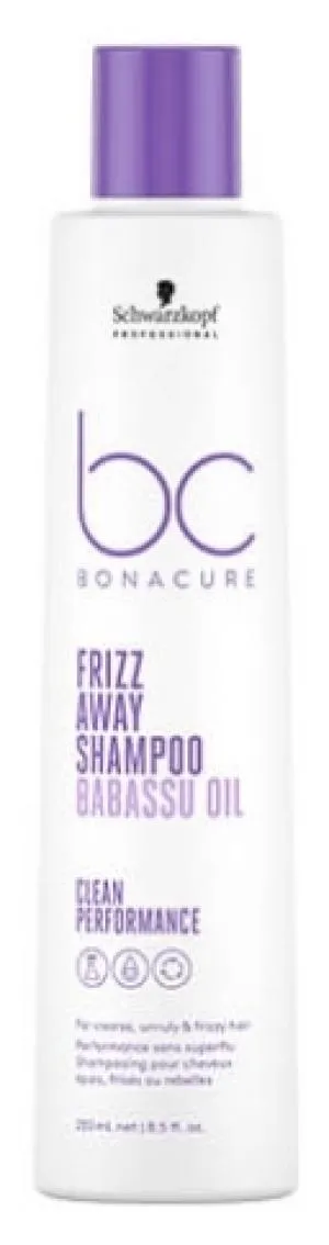 Schwarzkopf BC Frizz Away Shampoo sampon rakoncátlan és szöszös hajra