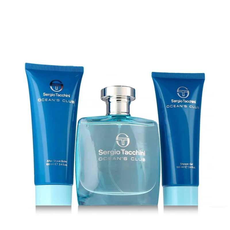 Ocean's Club 100 ml + ASB 100 ml + SG eau de toilette férfiaknak