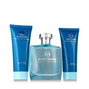 Sergio Tacchini Ocean's Club 100 ml + ASB 100 ml + SG eau de toilette férfiaknak