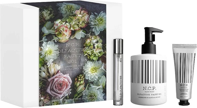 Naseem Olfactive facet 301 (10 ml + kézmosó 300 ml + kézkrém 50 ml) Eau de Parfum