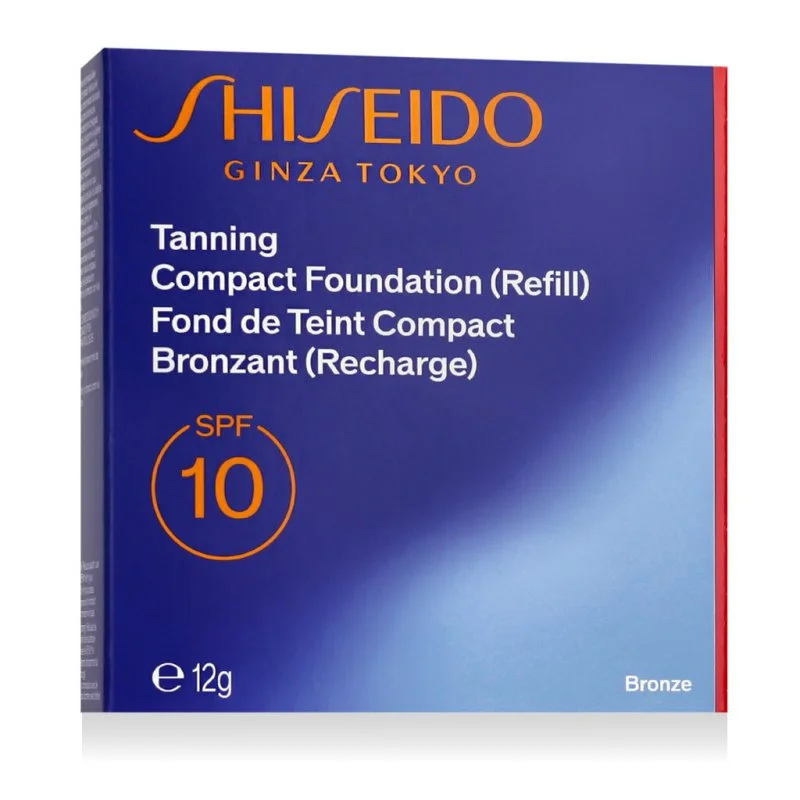 Barnító kompakt alapozó SPF 10 utántöltő (Bronz) 12 g
