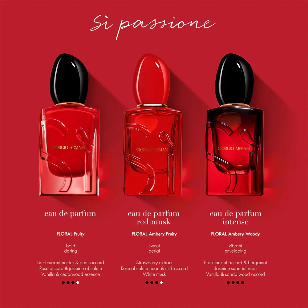 Sì Passione parfümös víz nőknek 100 ml