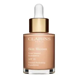 Clarins Skin Illusion természetes hatású hidratáló alapozó SPF 15 (107C)