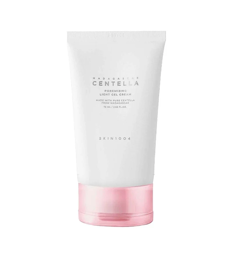 Madagascar Centella Poremizing Light Gel Cream könnyű gélkrém a pórusok összehúzására 75 ml