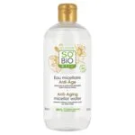 SO’BiO étic Anti-Age Precieux Argan BIO anti-age micellás víz hialuronsavval (500 ml) - hialuronsavval