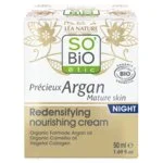 SO’BiO étic Anti-age Precieux tápláló és feszesítő éjszakai krém GOLD BIO (50 ml) - ideális érett bőrre