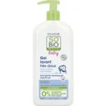 SO’BiO étic BABY Mosakodógél gyermekeknek – extra gyengéd testre és hajra BIO (500 ml) – nem csípi a szemet