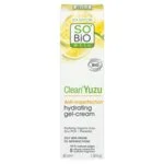 SO’BiO étic Hidratáló arczselé-krém - Clean Yuzu BIO (40 ml) - ideális zsíros bőrre