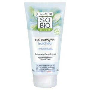 SO’BiO étic BIO Aloe vera hidratáló arctisztító gél (150 ml) - minden bőrtípusra