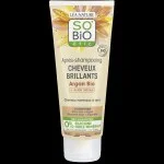 SO’BiO étic Fényesítő argán kondicionáló - normál és száraz hajra BIO (200 ml) - a hajat fényessé és puhává teszi
