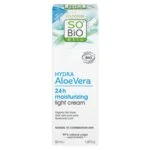 SO’BiO étic Enyhén hidratáló nappali krém Aloe Vera BIO-val (50 ml) - hialuronsavval