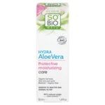 SO’BiO étic Védőkrém érzékeny bőrre Aloe verával 5 az 1-ben BIO (50 ml) - hidratálja és nyugtatja a bőrt