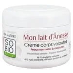 SO’BiO étic Tápláló testápoló krém BIO szamártejjel (200 ml) - érzékeny bőrre is