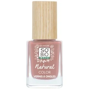 SO’BiO étic Körömlakk - 45 rózsaszín bazsarózsa (11 ml) - ragyogó és intenzív színnel