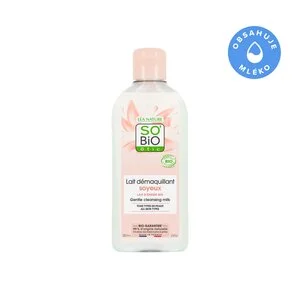 SO’BiO étic BIO sminklemosó tej szamártejjel (200 ml) – gyengéden eltávolítja a sminket és a szennyeződéseket