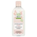 SO’BiO étic BIO sminklemosó tej szamártejjel (200 ml) – gyengéden eltávolítja a sminket és a szennyeződéseket