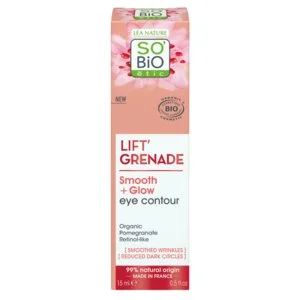 SO’BiO étic Szemkörnyékápoló Lift'Grenade BIO (15 ml) - gránátalmával